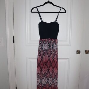 Boho Printed Maxi Dress